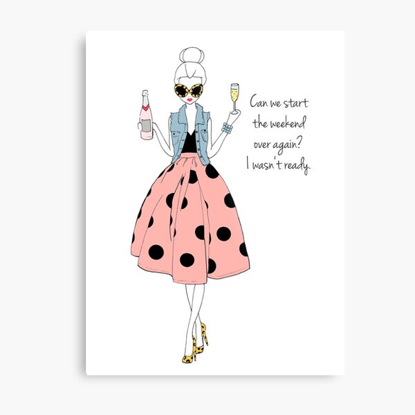 Mondays Metal Print