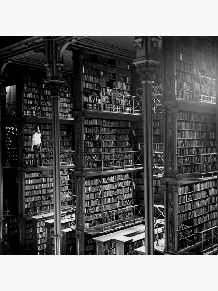 "The Old Cincinnati Library, 18741955" Poster for Sale by BMed Redbubble