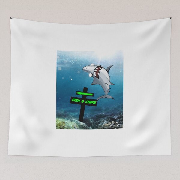 Item preview, FISH & CHIP SHOP designed and sold by RedBubbleBoom.