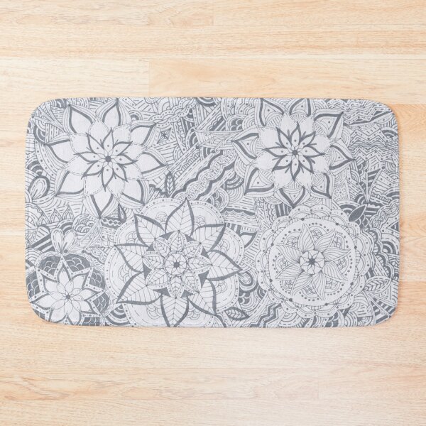Item preview, Light Grey Mandala Improvisation designed and sold by MarisaGoncalves.