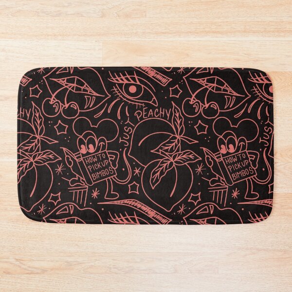 Item preview, just peachy Black girl eye pattern bimbos peach cherry designed and sold by SuburbanStoic.