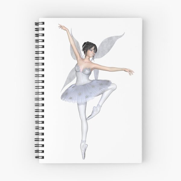 Aperçu de l'œuvre Snowflake Fairy Ballerina créée et vendue par algoldesigns.