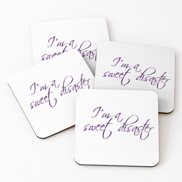 Item preview, i'm a sweet disaster quote designed and sold by NamG7.