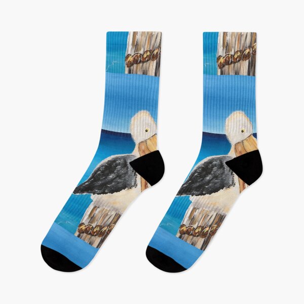 Item preview, Pelican watching designed and sold by NetRaeArt.