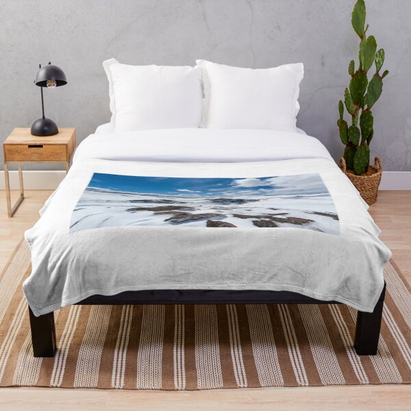 Mheadhoin, Etchachan and Macdui May Snow Throw Blanket
