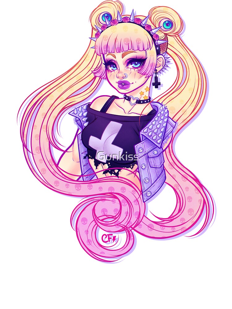 Pastel Goth Usagi Glasses Off Baby One Piece By Gunkiss Redbubble
