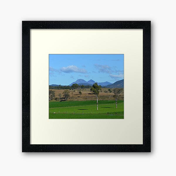 Mt Barney Framed Art Print