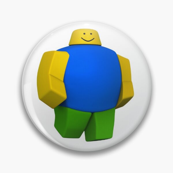 Noob Heavy Pin By Theresthisthing Redbubble - fat roblox noob meme
