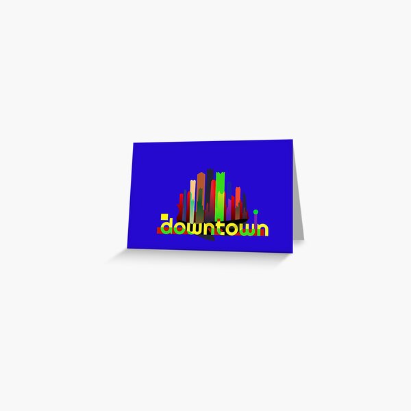 Item preview, Downtown Trendy Modern Art Design designed and sold by Davey's Designs.