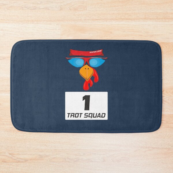 Item preview, Trot Squad Number 1 Runner Turkey Thanksgiving Day Funny Bird Face Running Costume  designed and sold by alenaz.