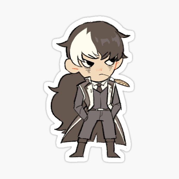 Ace Attorney Parody Sticker · Billenmaatjes · Online Store Powered