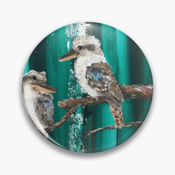 Aperçu de l'œuvre Kookaburras observant créée et vendue par NetRaeArt.