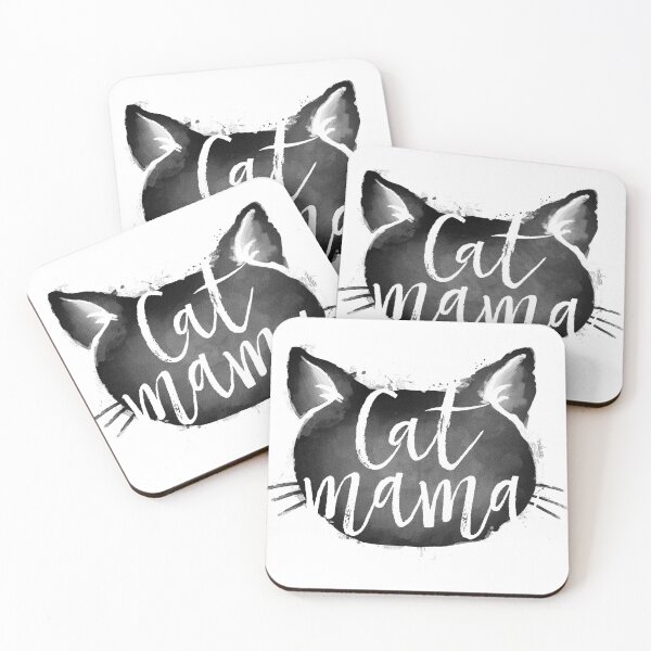 Item preview, CAT MAMA BLACK designed and sold by medusadollmaker.