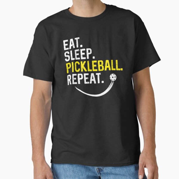 Item preview, Eat Sleep Pickleball Repeat Lover Funny Quote Gift for Player  designed and sold by alenaz.