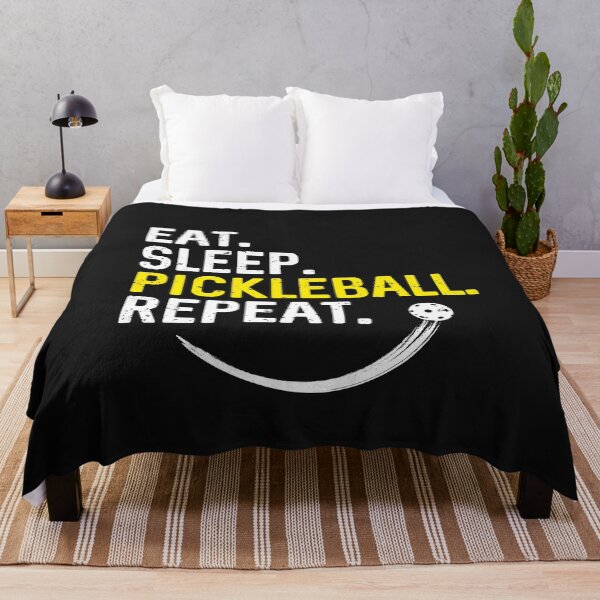Item preview, Eat Sleep Pickleball Repeat Lover Funny Quote Gift for Player designed and sold by alenaz.