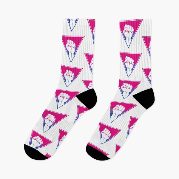 Item preview, Kopie von Pink Triangle - Keep on fighting, Bi Pride Edition designed and sold by HansDampf.