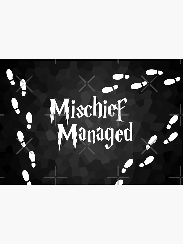 Mischief Managed Dark Design by fantasy-bubble