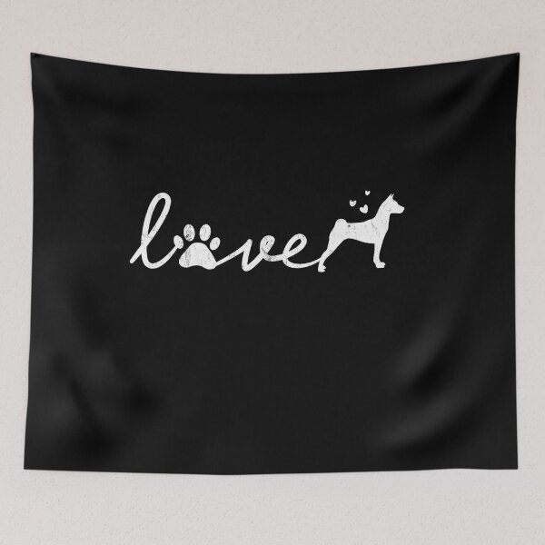 Item preview, Basenji Love Dog Pet Lover Gift designed and sold by rafaeltto.
