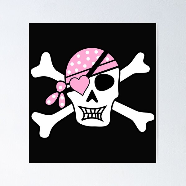 pirate stickers Poster