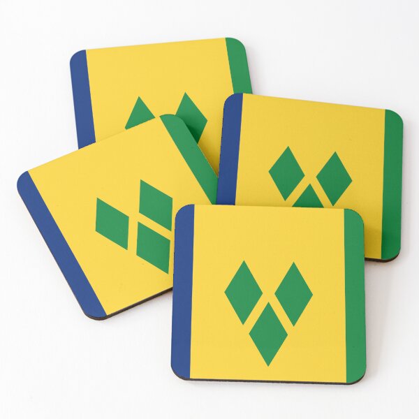 Item preview, Flag of Saint Vincent and the Grenadines designed and sold by Inimma.