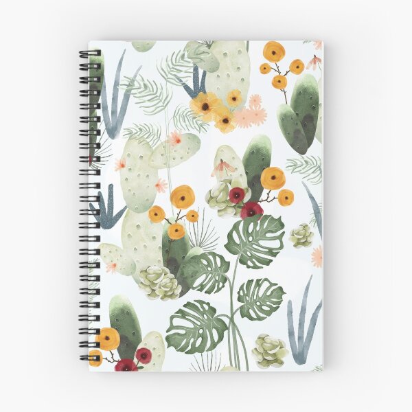 Item preview, Cactus, Succulents and Monstera - Pattern designed and sold by CoffeeandPixels.