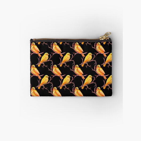 Item preview, Yellow Canary Bird Pattern designed and sold by Ivy Lily Art.