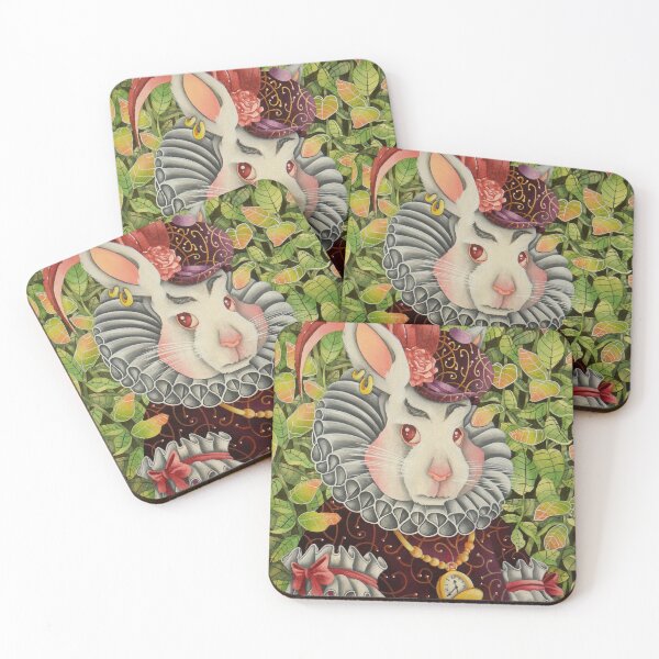 Item preview, White Rabbit (Alice in Wonderland) designed and sold by adeillustrator.