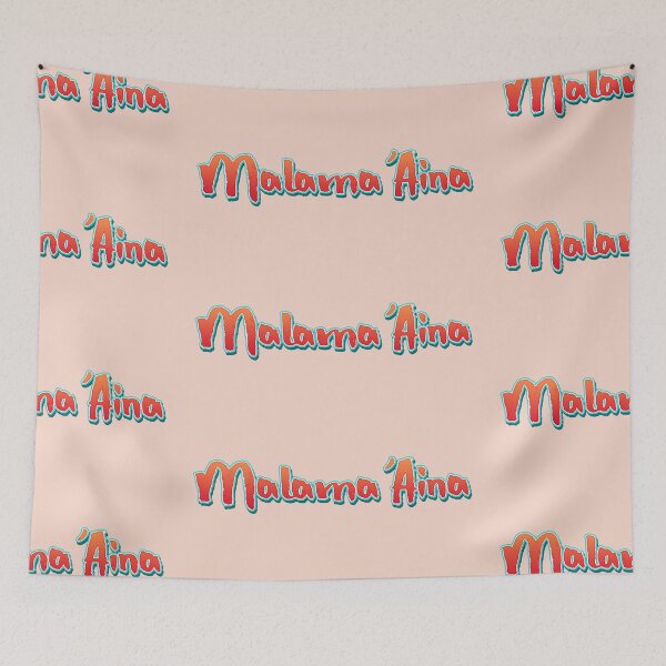Item preview, Malama 'Aina Typography designed and sold by Mr. Slavchev.
