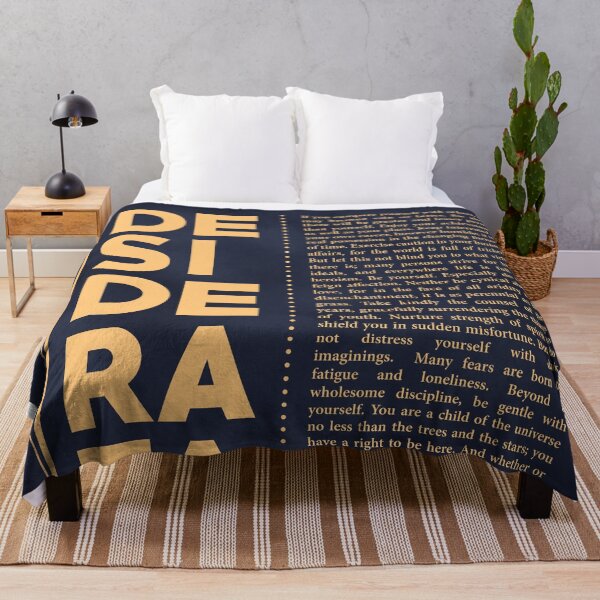 Item preview, Desiderata, Max Ehrmann - Typography Print 35 - Literary Poster designed and sold by Studio Grafiikka.