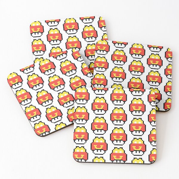 Item preview, McDonalds Mushroom Pixel Art Collection - Happy Meal designed and sold by I-Hate-School.