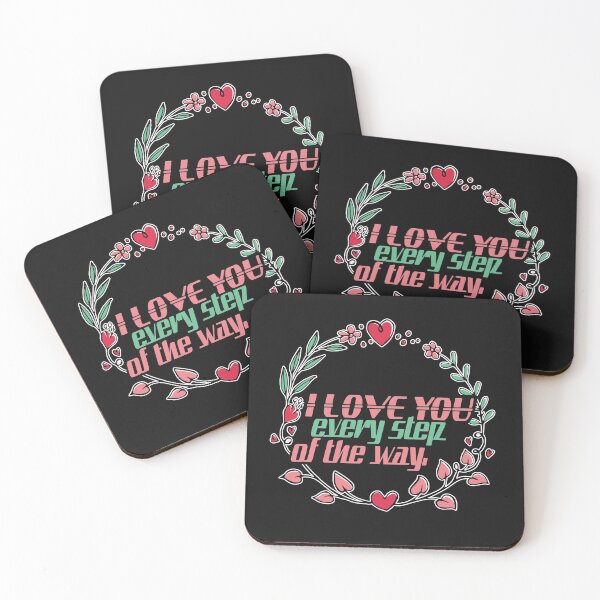 Item preview,  I love you every step of the way designed and sold by Schmuddelshirt.