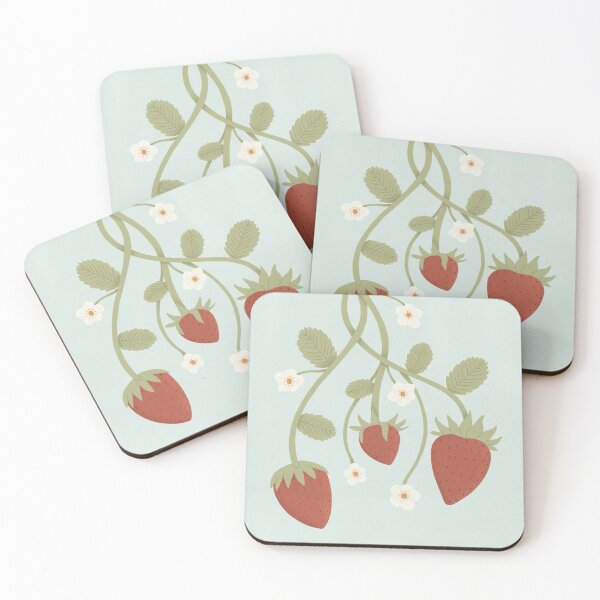 Item preview, Strawberries designed and sold by Happy Mouse Studio.