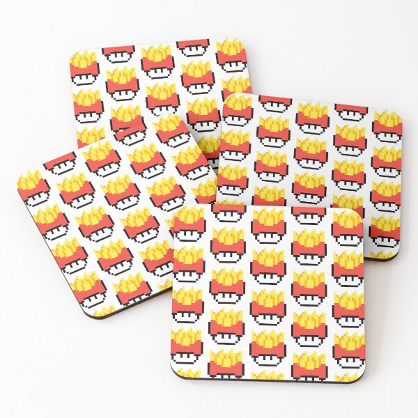 Item preview, McDonalds Mushroom Pixel Art Collection - Fries designed and sold by I-Hate-School.