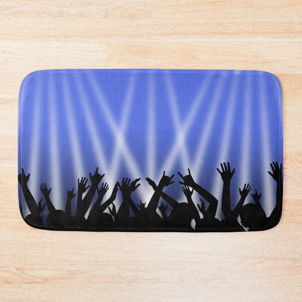 Item preview, Dancing Crowd With Blue and White Lights designed and sold by MarkUK97.