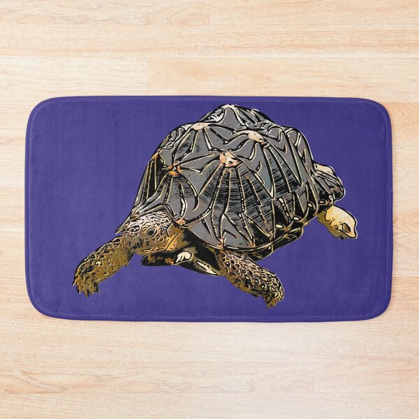 Item preview, Indian Star Tortoise Alternate Black Print  designed and sold by designsasstultd.