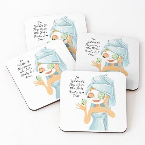 Item preview, "I'm Not One Of Those Women Who Thinks Beauty Is A Curse" designed and sold by LondonHouse.