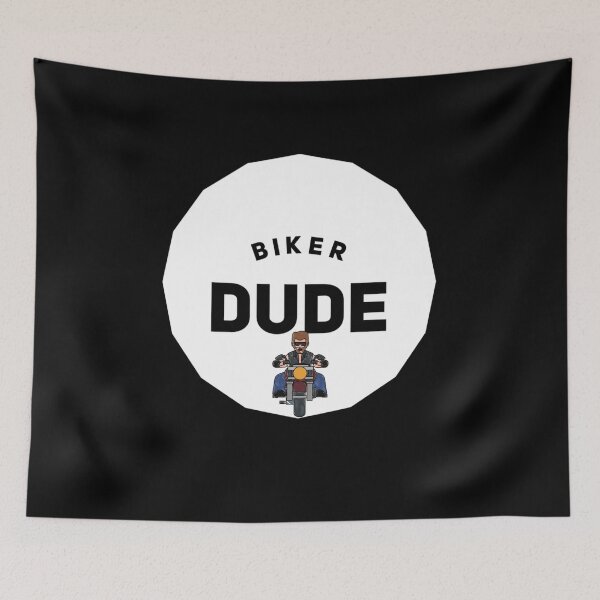 Item preview, Biker Dude - Motorcycle  designed and sold by designitfun.