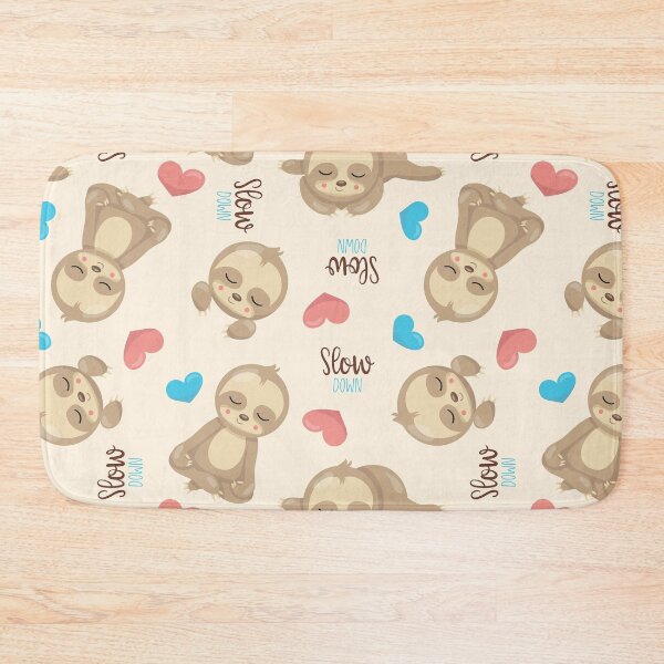 Item preview, Cute Relaxing Sloth Pattern designed and sold by erinnn41.