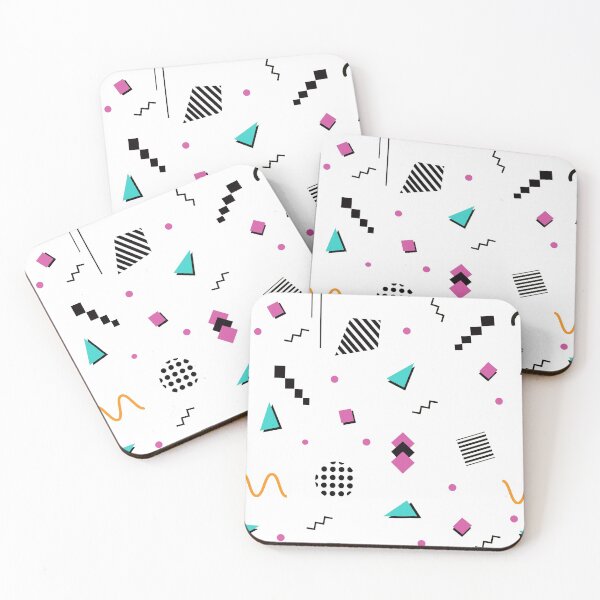 Item preview, Memphis modern geometric composition designed and sold by GoDesign1.