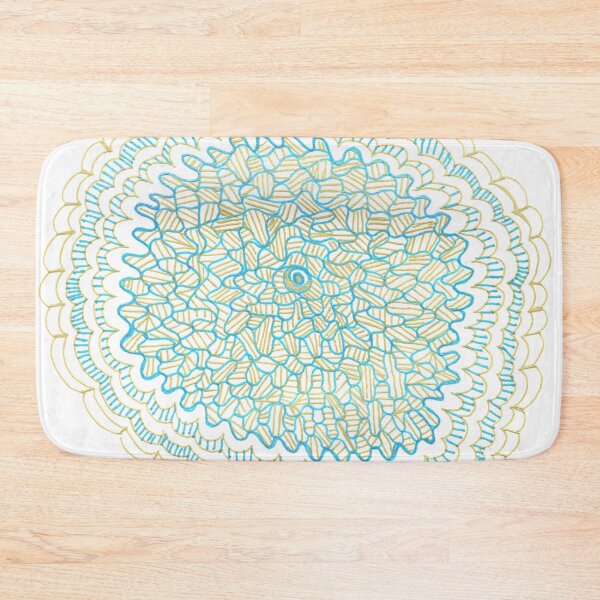 Item preview, Gold & Azure Mandala designed and sold by KazM.
