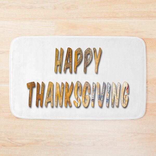 Item preview, Happy Thanksgiving Distressed Wood Words designed and sold by MarkUK97.