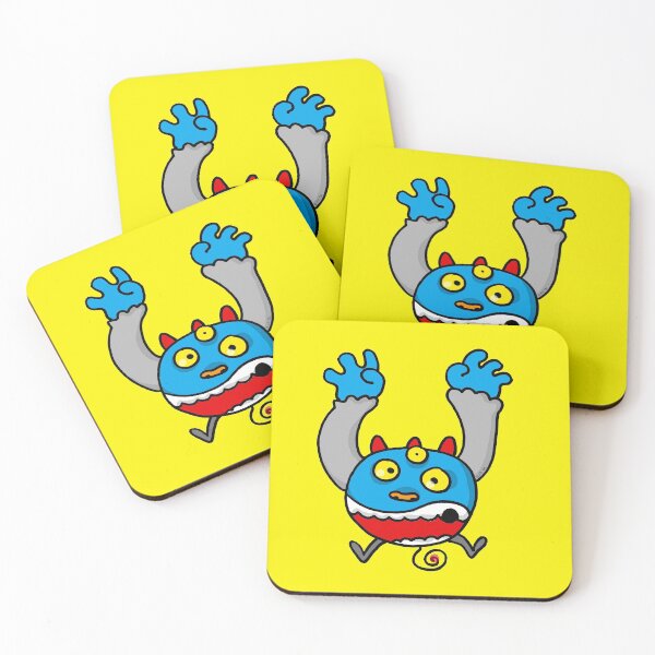 Item preview, Panic 3 eyed monster cartoon designed and sold by CuteCartoon.
