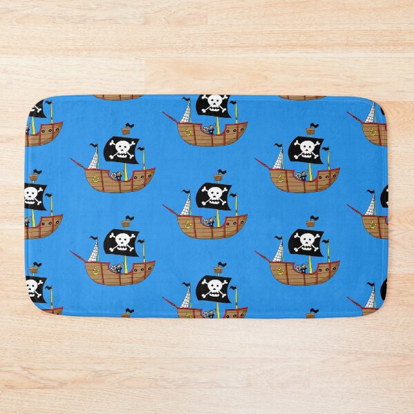 Item preview, Ahoy matey pirate ship designed and sold by CuteCartoon.