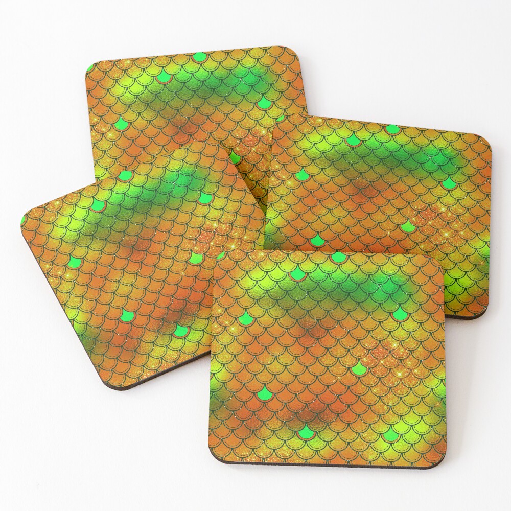 Item preview, Coasters (Set of 4) designed and sold by MyTribePatterns.