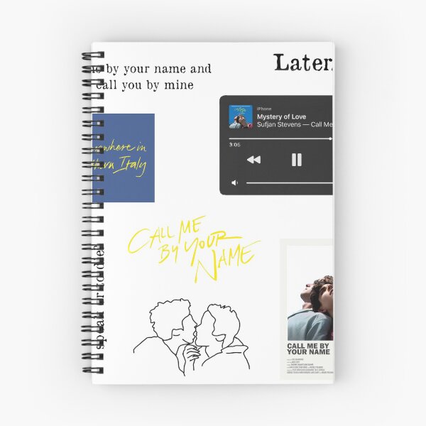 Item preview, Call me by your name sticker pack designed and sold by aesthetics4you.