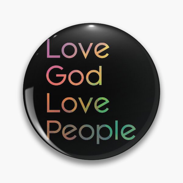 Item preview, Love God Love People designed and sold by ReVivingHoPe.