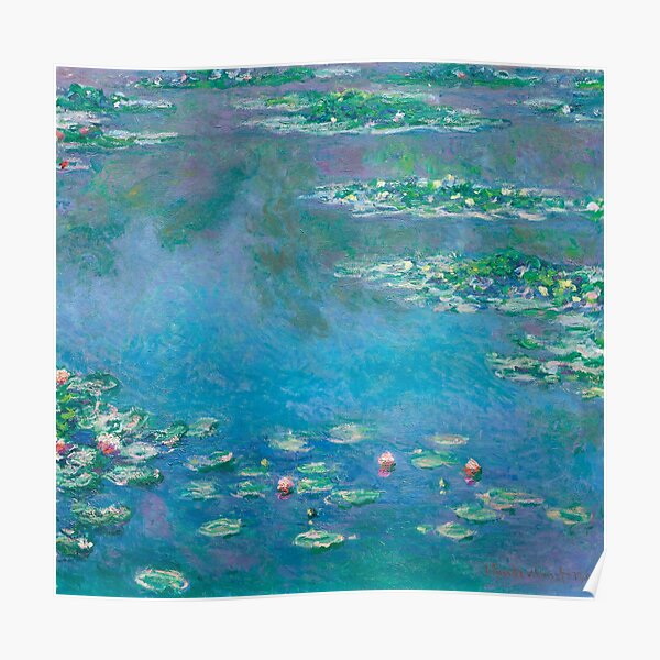 Water Lilies (1840-1926) by Claude Monet Poster