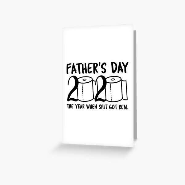 Item preview, Fathers Day 2020 the year when shit got real designed and sold by kader85.