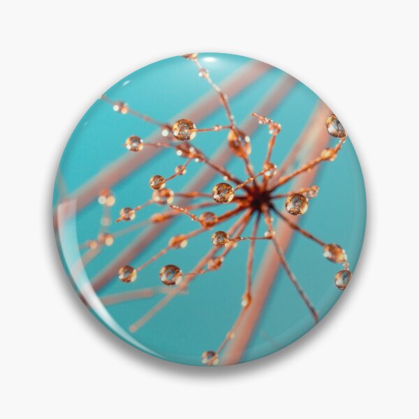 Item preview, Queen Anne's Lace in Blue designed and sold by FOLK ART FUSION by heidiannemorris.