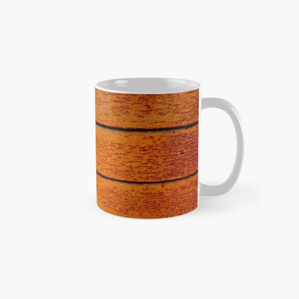 Rustic weathered wood texture bright Classic Mug
